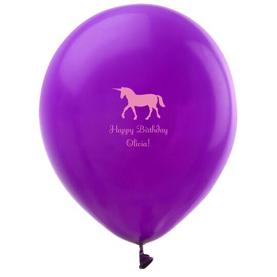 Magical Unicorn Latex Balloons